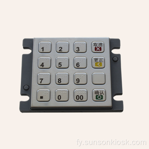 Fersifere PIN-pad mei mini-grutte